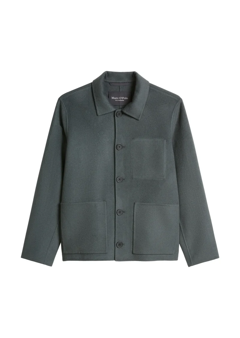 Übergangsjacke aus Wolle