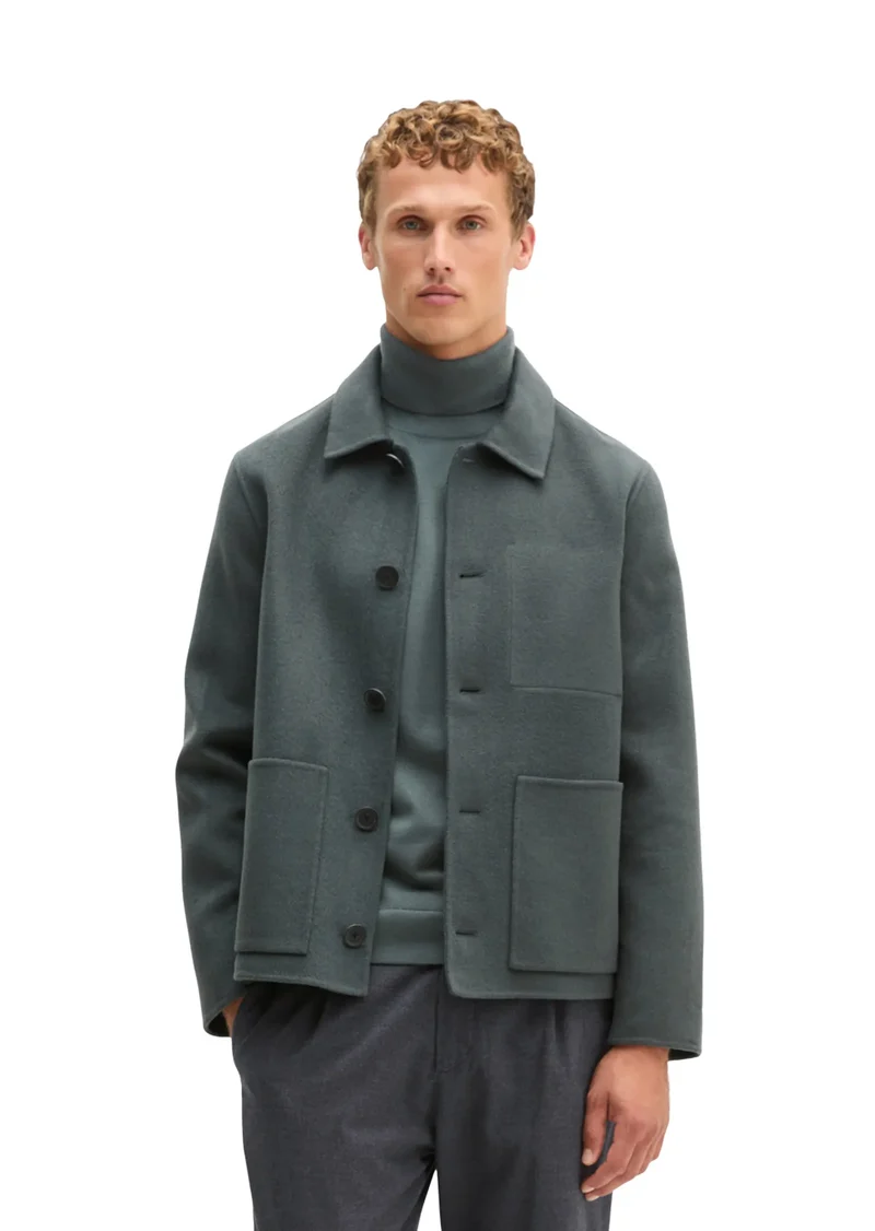 Übergangsjacke aus Wolle