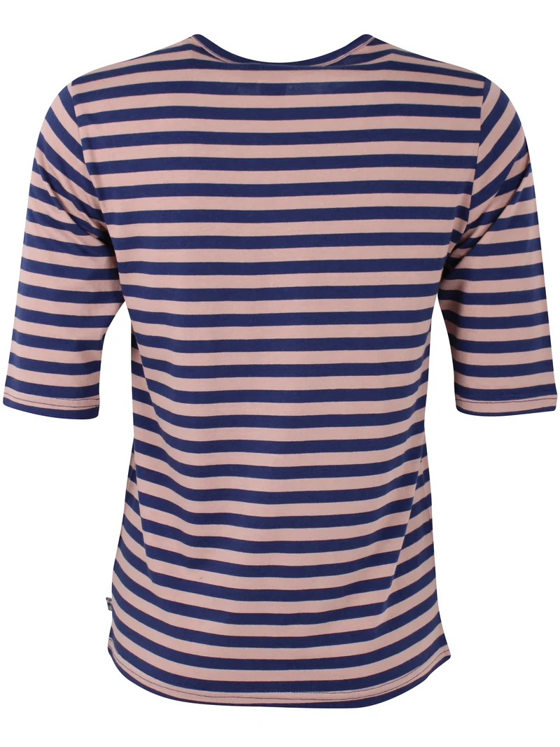 Danemanna Modal Tee Quail/Dark Blue