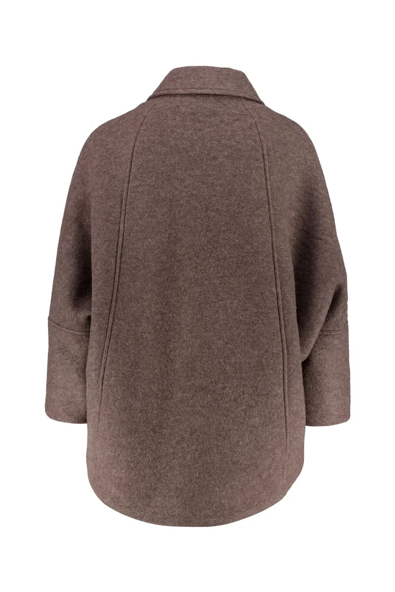 Wolljacke PARMA mit aufliegendem Kragen