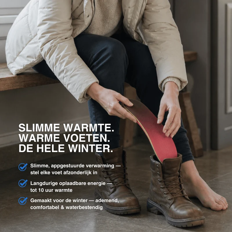 App-Gestuurde Slimme Oplaadbare Beheizde Inlegzolen