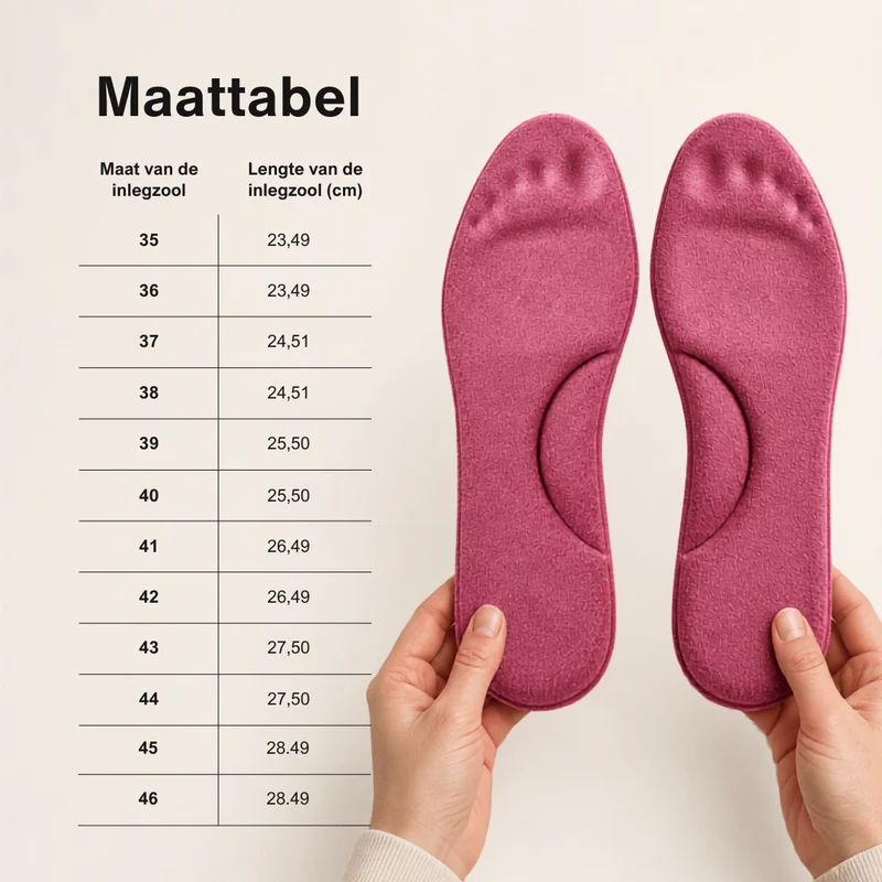 Winter Zelfverwarmende Thermo-Inlegzolen – Memory Foam, Bont & extra warm