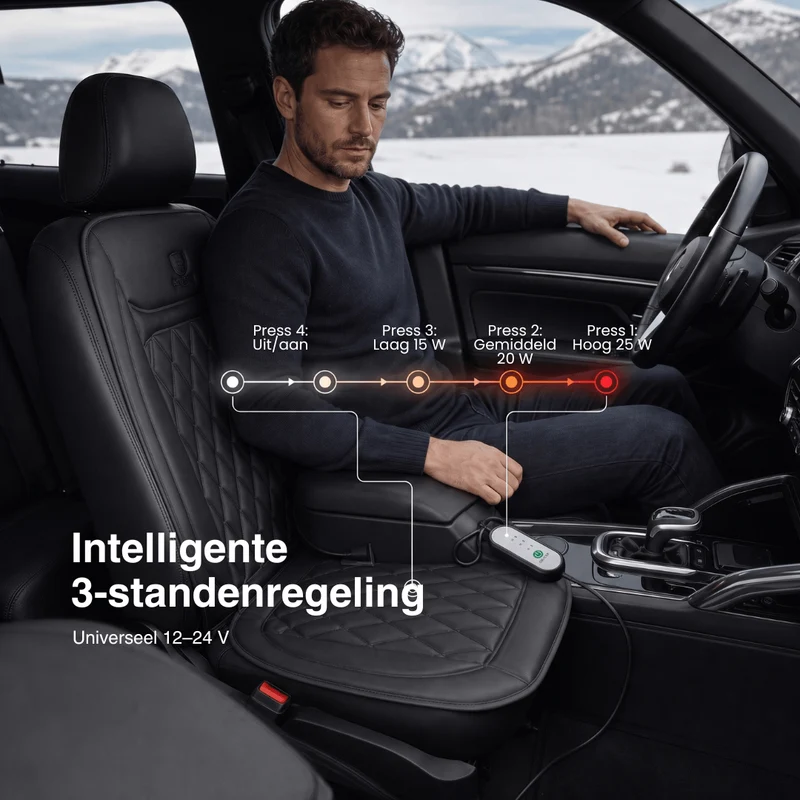 Beheizde Autostoelhoes