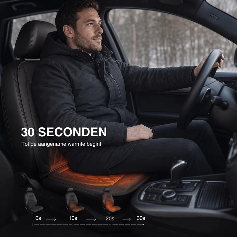Beheizde Autostoelhoes