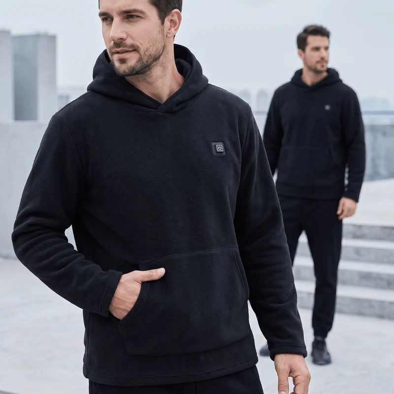 USB Beheizde Hoodie – Unisex Hoodie met Rits