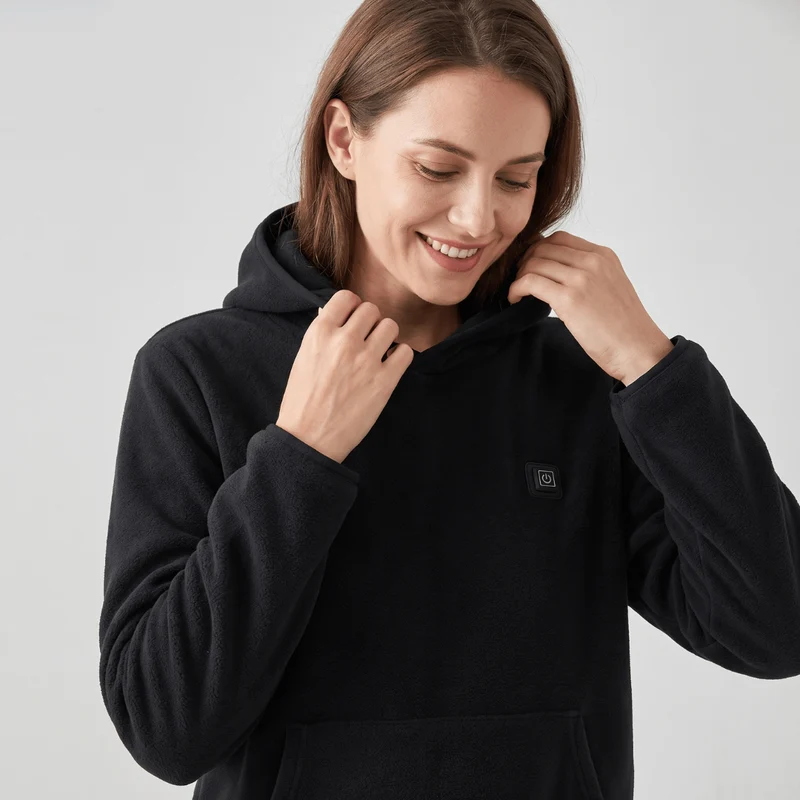 USB Beheizde Hoodie – Unisex Hoodie met Rits