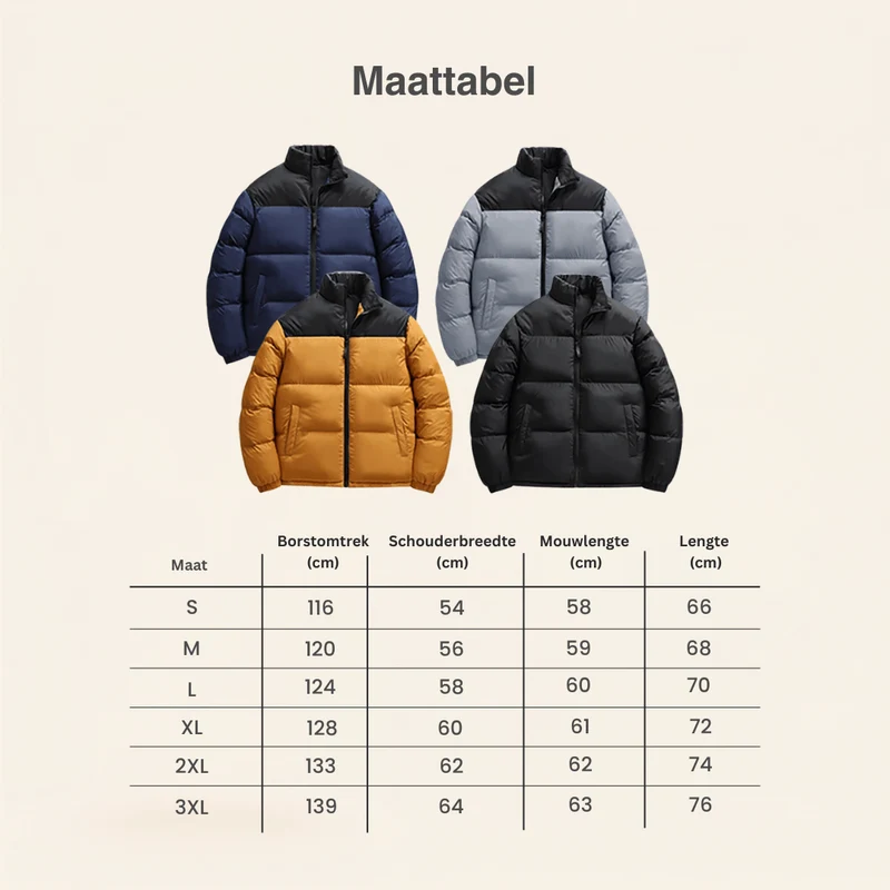 Verwarmde winterjas – 6 Verwarmingszones, waterdicht & extra warm voor Dames & Heren