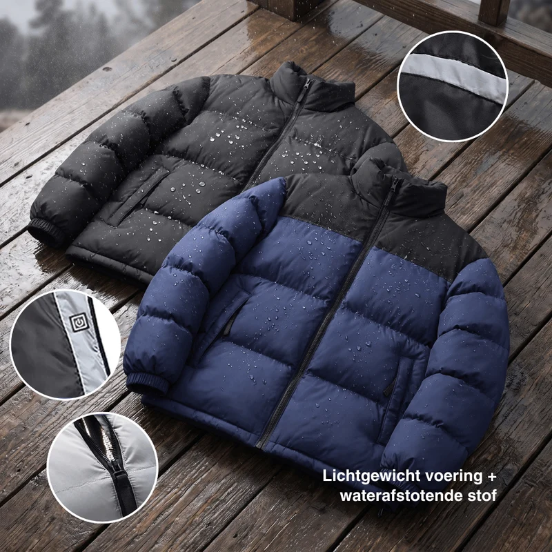 Verwarmde winterjas – 6 Verwarmingszones, waterdicht & extra warm voor Dames & Heren
