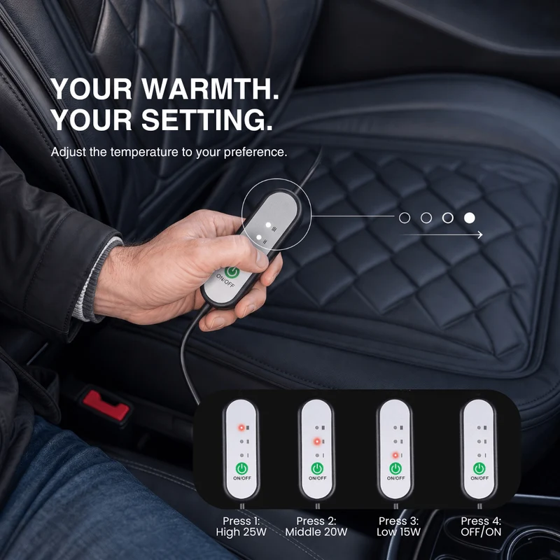 Heated Car Seat Cover