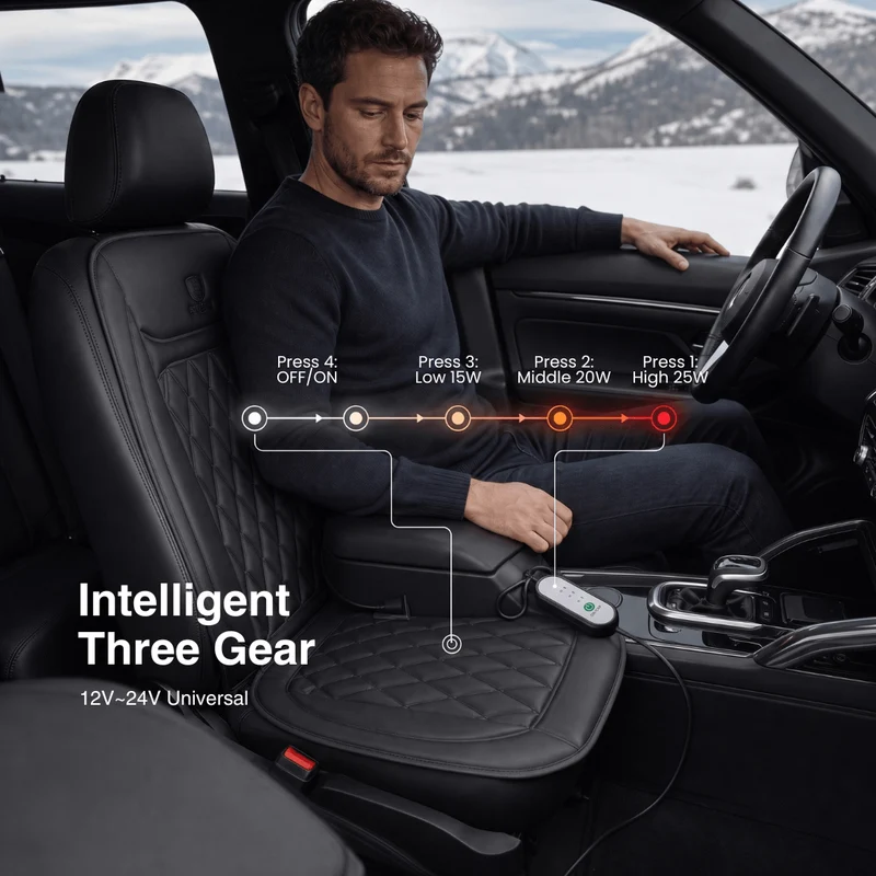 Heated Car Seat Cover