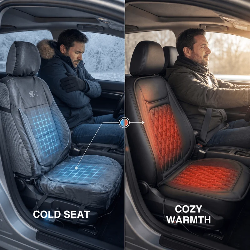 Heated Car Seat Cover