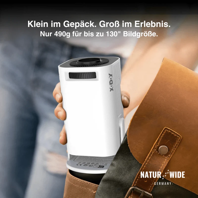 4K Smart Mini-Projektor – WiFi6 Android Heim & Outdoor