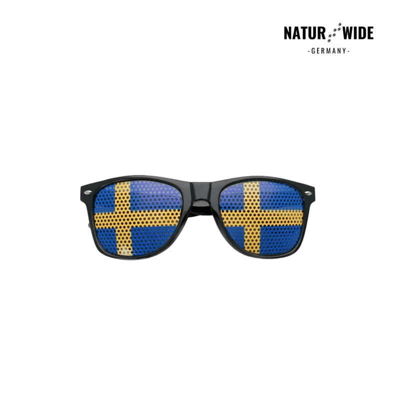 WM Flaggen-Sonnenbrille – 42 Länder Fan-Eyewear