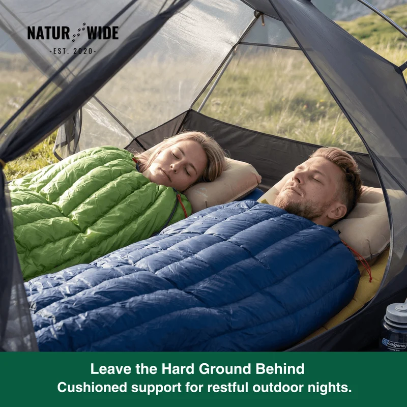 90% Goose Down Sleeping Bag – 3-Season Ultralight Envelope Style