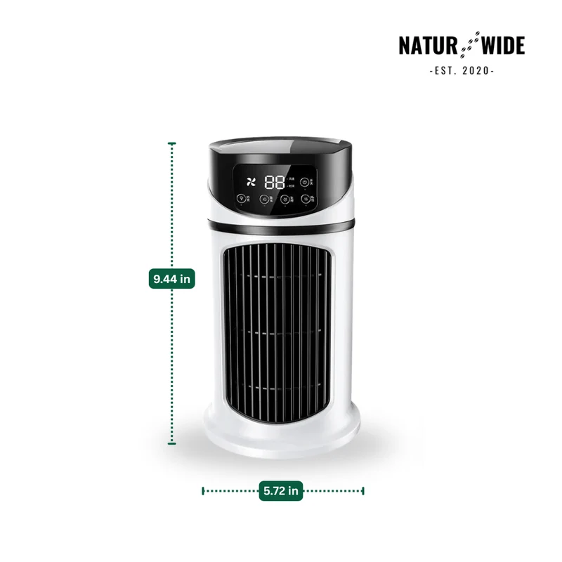 Mini Mobile Air Conditioner 3-in-1 – Cooler, Humidifier & Air Purifier