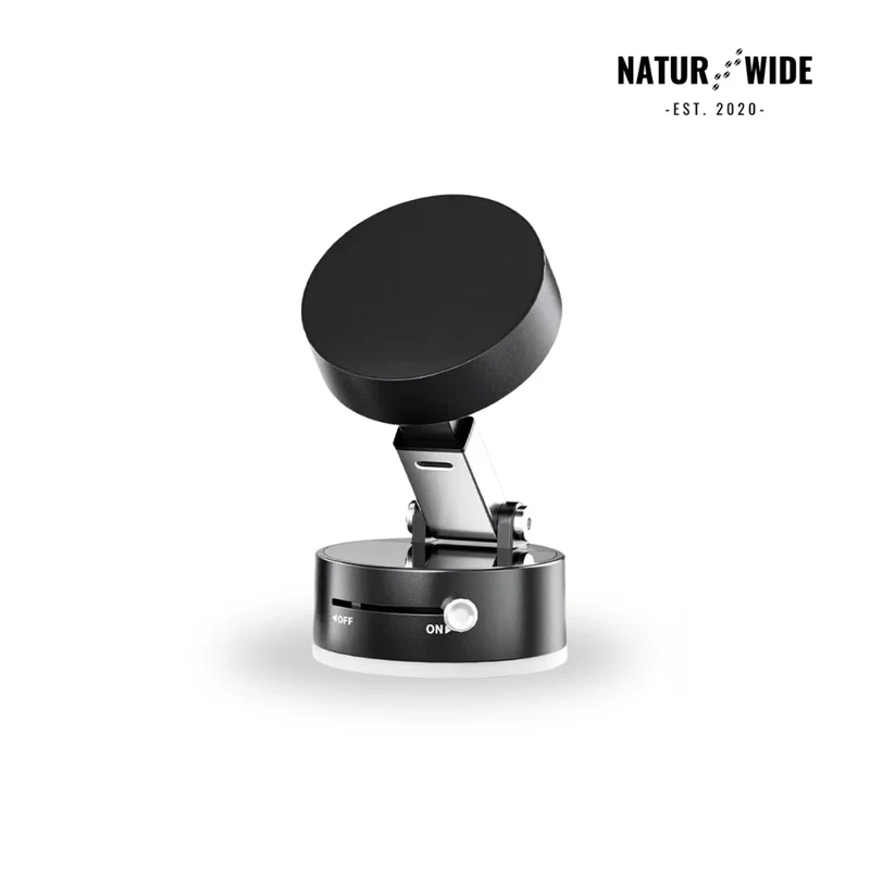 Magnetic Car Phone Mount – Vacuum Suction Cup, No-Trace Hold