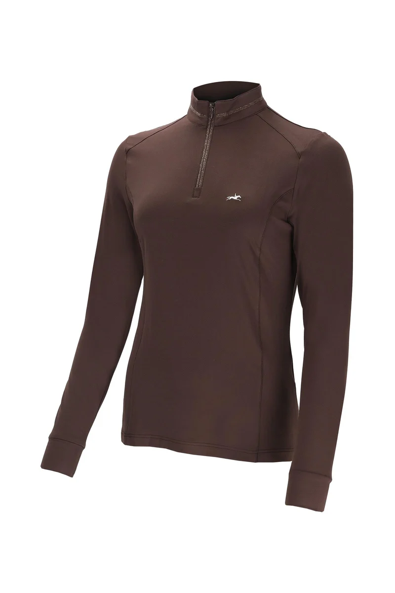 Schockemöhle SP Annabell 26 Style Damen Trainingsshirt Mocca L