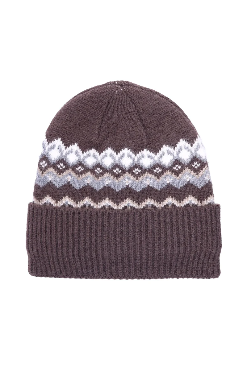 Schockemöhle SP Snow Beanie Style Mütze Mocca Einheitsgröße