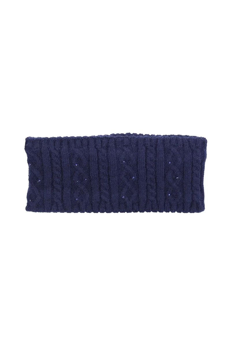 Schockemöhle SP Glamour Style Stirnband Dark Navy Einheitsgröße