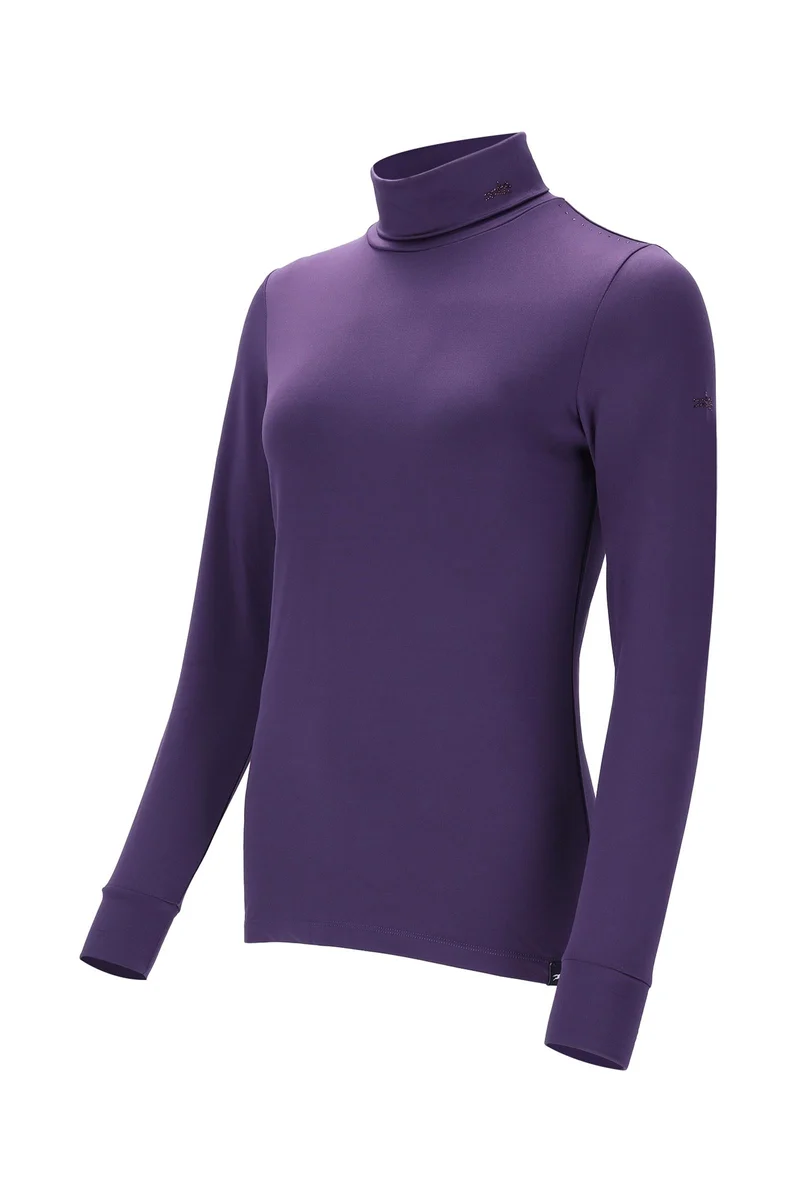 Schockemöhle SP Alba Style Damen Trainingsshirt Dark Purple M