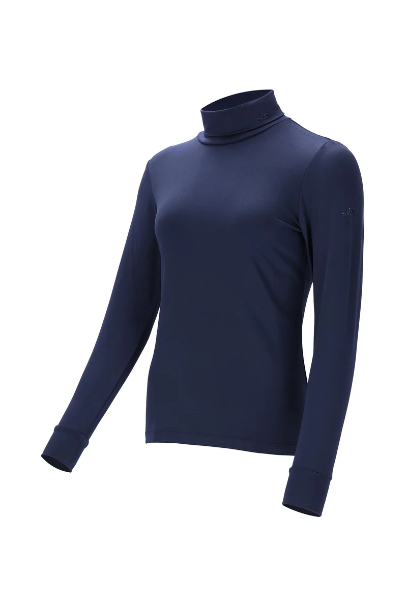 Schockemöhle SP Alba Style Damen Trainingsshirt Dark Navy L