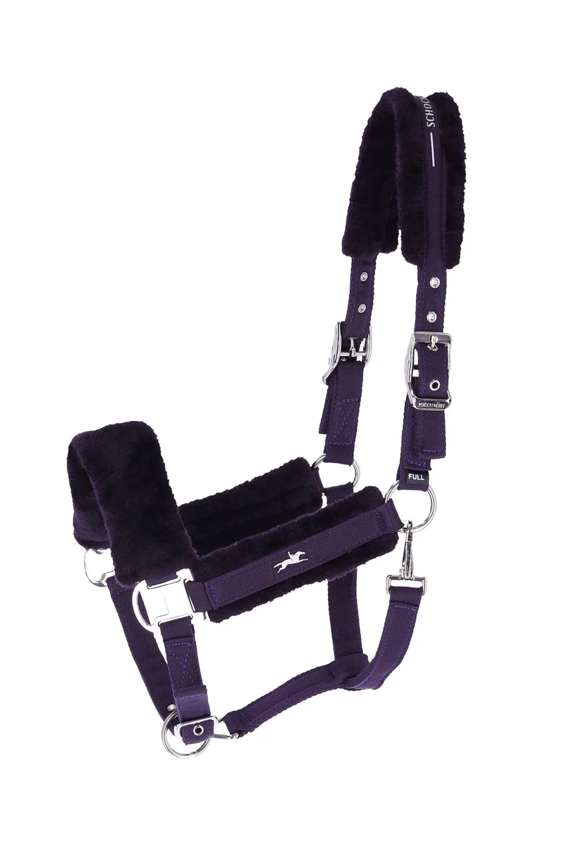 Schockemöhle SP Melbourne Soft Style Halfter Dark Purple V
