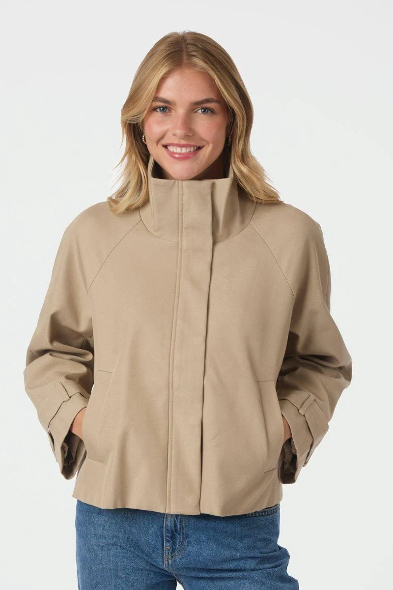Ezera Jacket | Sand | Jakke fra Neo Noir