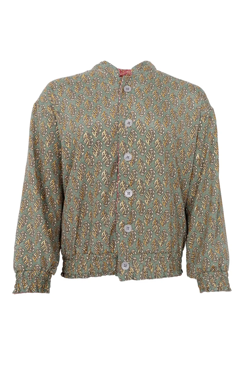 Luna Reversible Bomber Jacket | Indie Berry | Jakke fra Black Colour