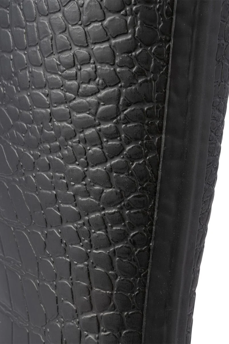 Le Croco Waterproof WL763 | Black | Rubber Boots fra Woden