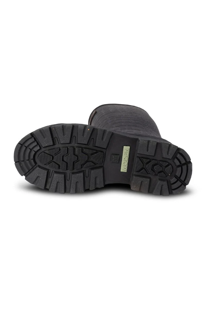 Le Croco Waterproof WL763 | Black | Rubber Boots fra Woden