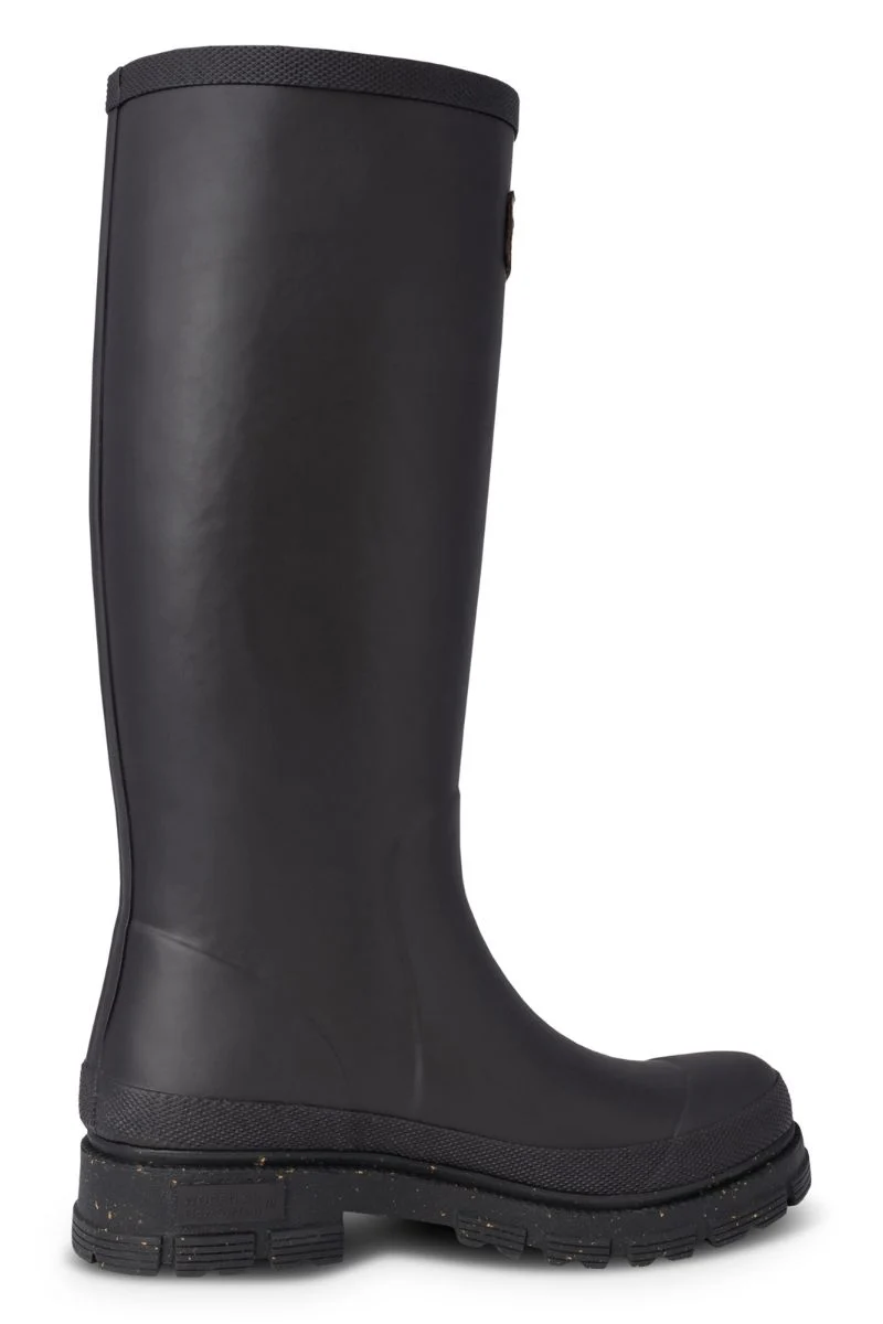 Le Waterproof WL761 | Black | Rubber Boots fra Woden