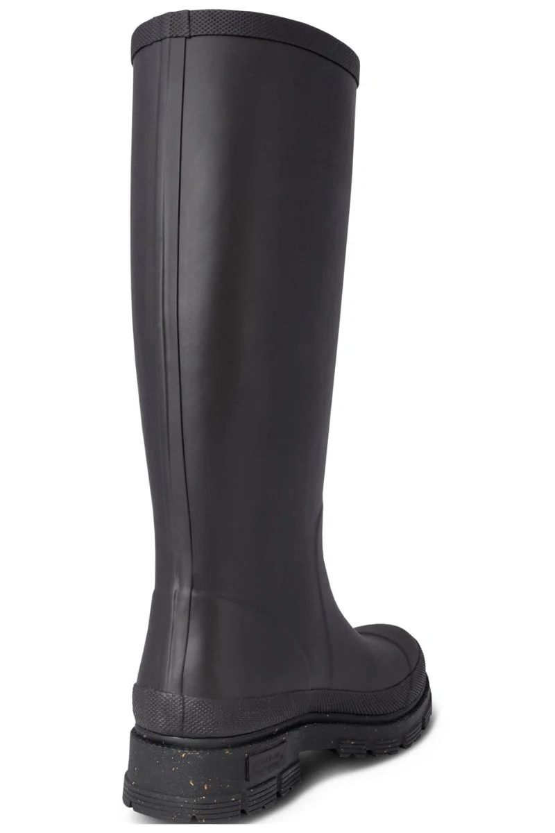 Le Waterproof WL761 | Black | Rubber Boots fra Woden