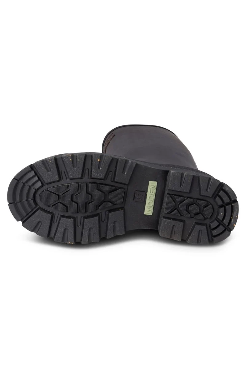 Le Waterproof WL761 | Black | Rubber Boots fra Woden