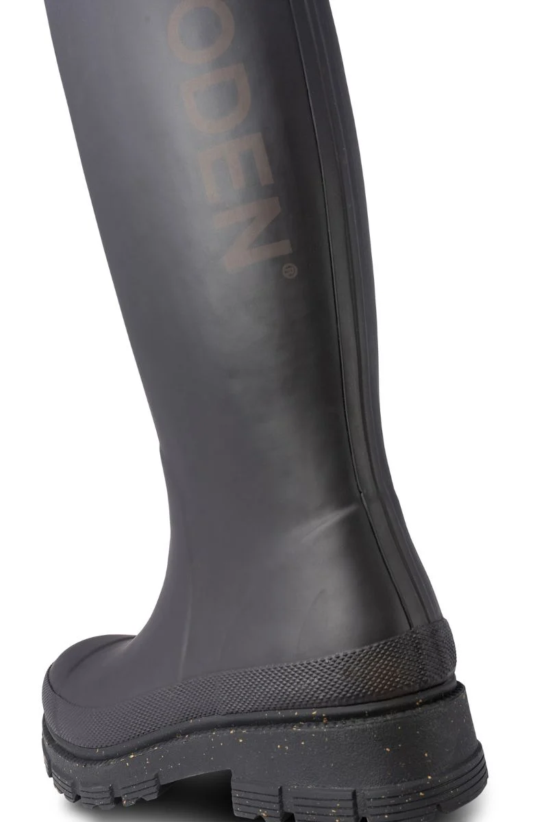 Le Waterproof WL761 | Black | Rubber Boots fra Woden