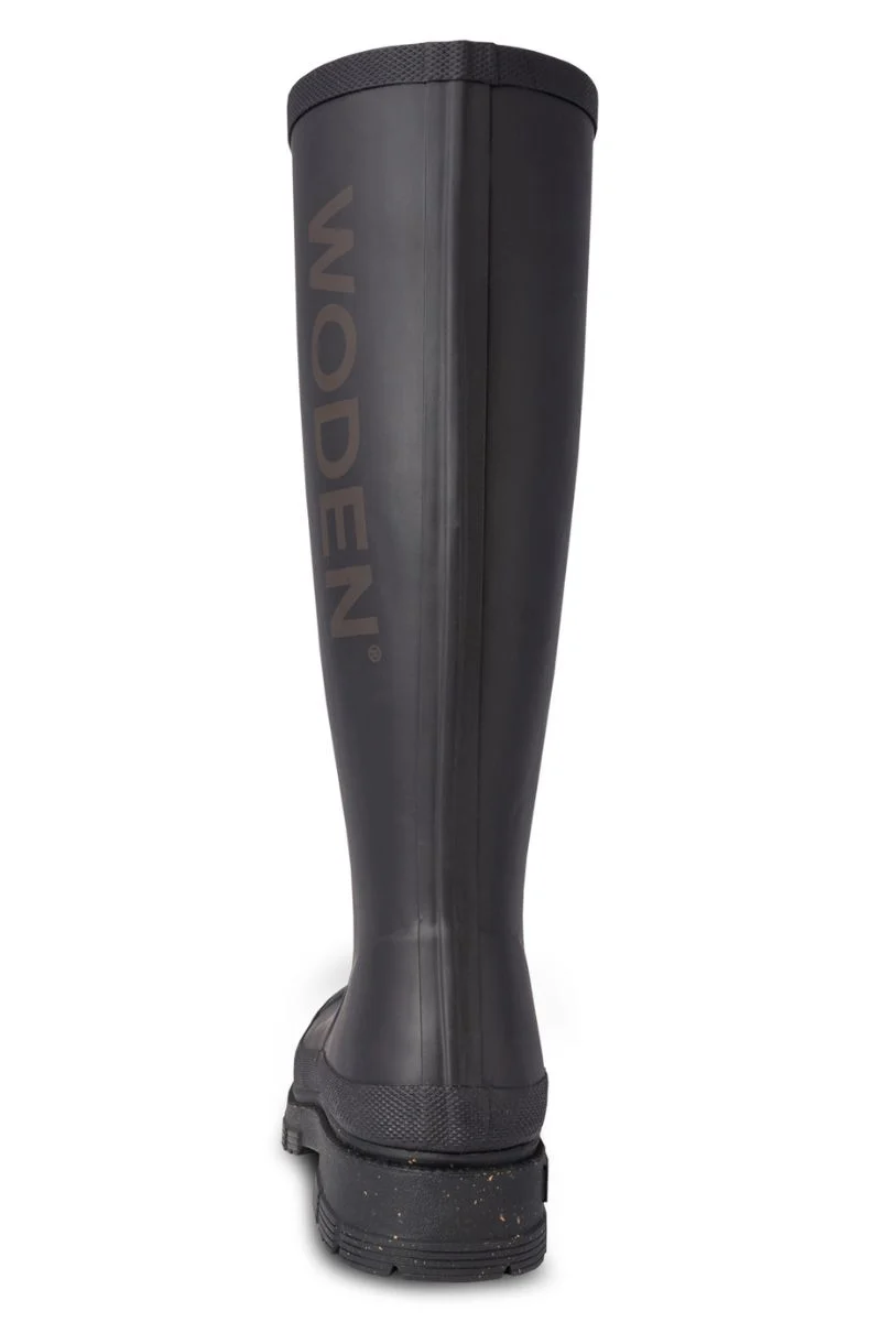Le Waterproof WL761 | Black | Rubber Boots fra Woden