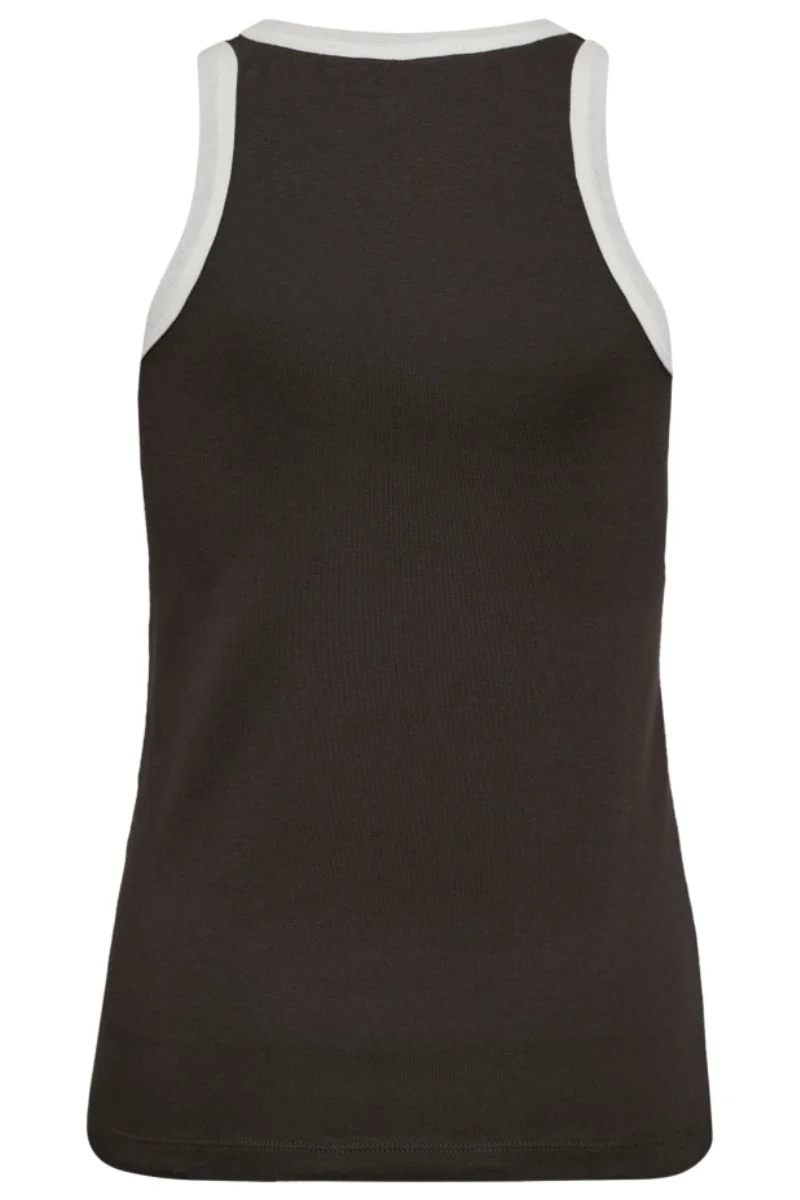 EdgeCC Tank Top | Antracit | Tank top fra Co'couture