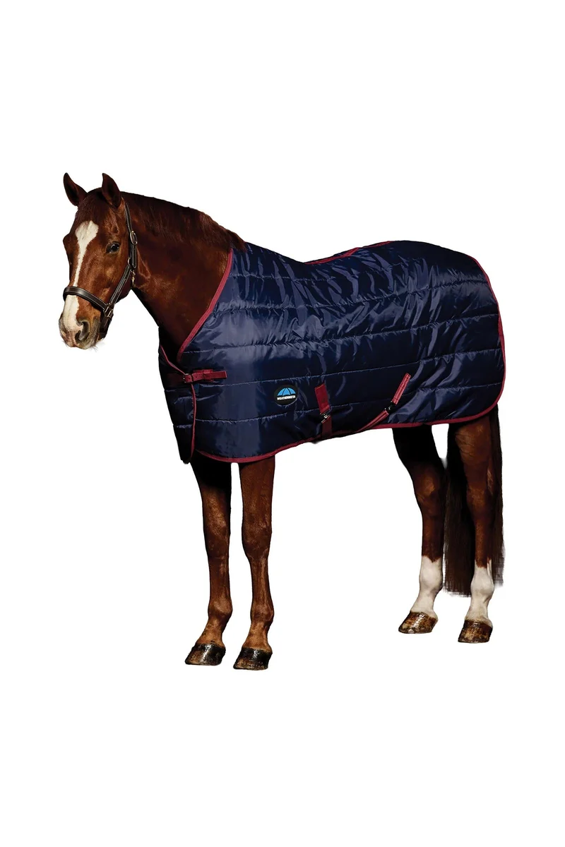 Stalldecke, 220 g Navy/Burgundy 150