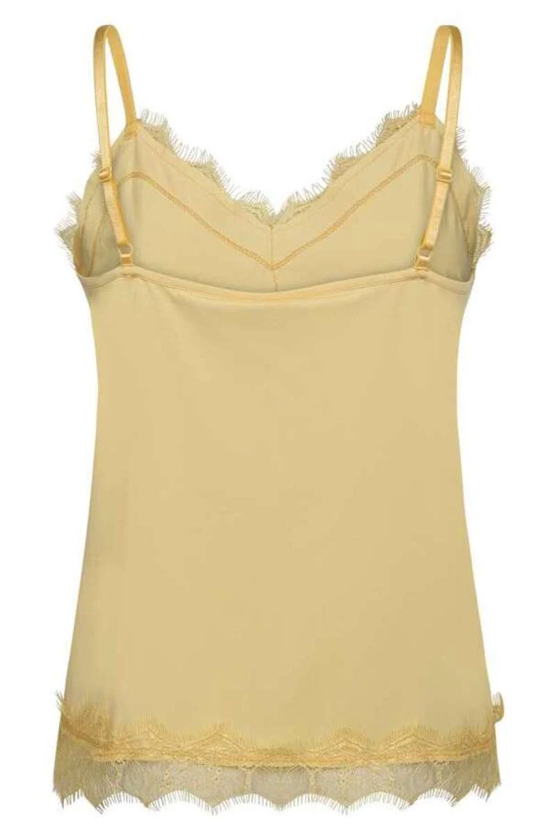 Bicco strap top | Golden Haze | Blonde top fra Freequent