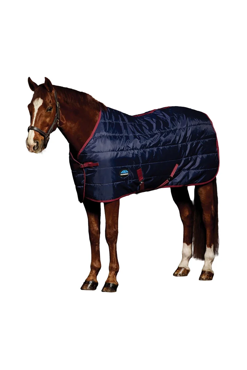 Stalldecke, 100 g Navy/Burgundy 150