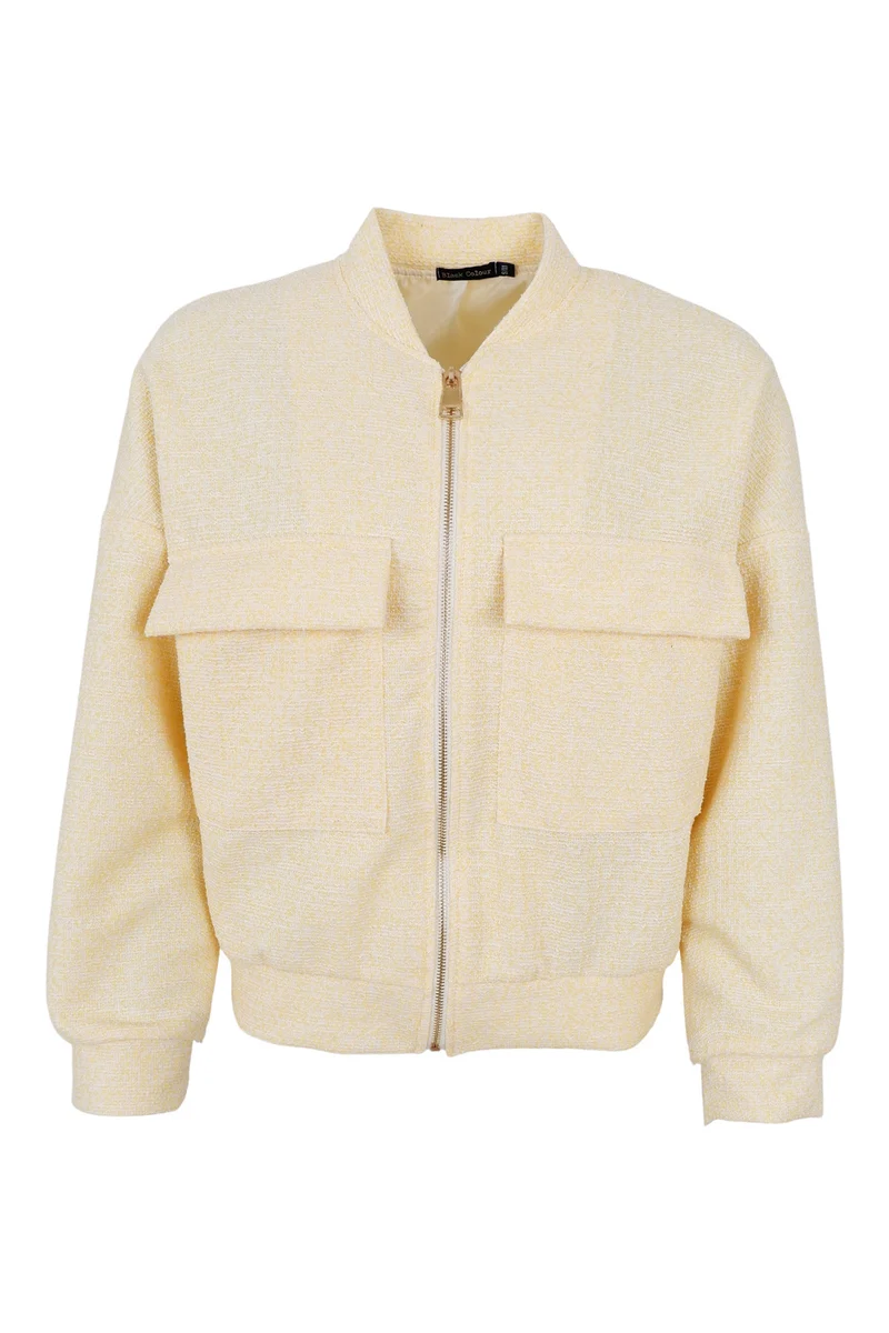 Suri Bomber Jacket | Lt. Yellow | Jakke fra Black Colour