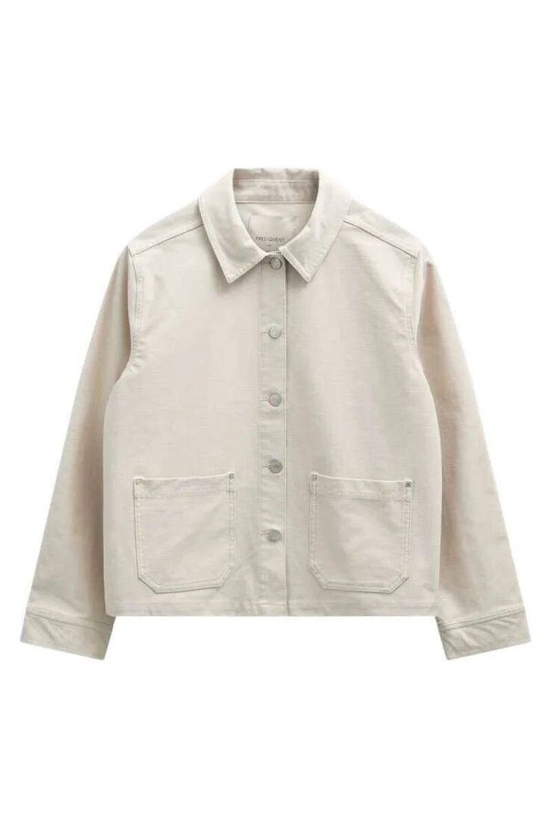 Zandra Jacket 207703 | Moonbeam | Jakke fra Freequent