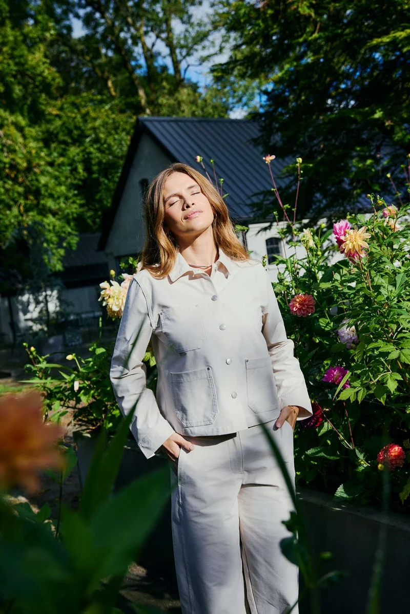 Zandra Jacket 207703 | Moonbeam | Jakke fra Freequent