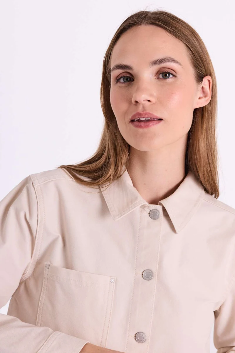 Zandra Jacket 207703 | Moonbeam | Jakke fra Freequent
