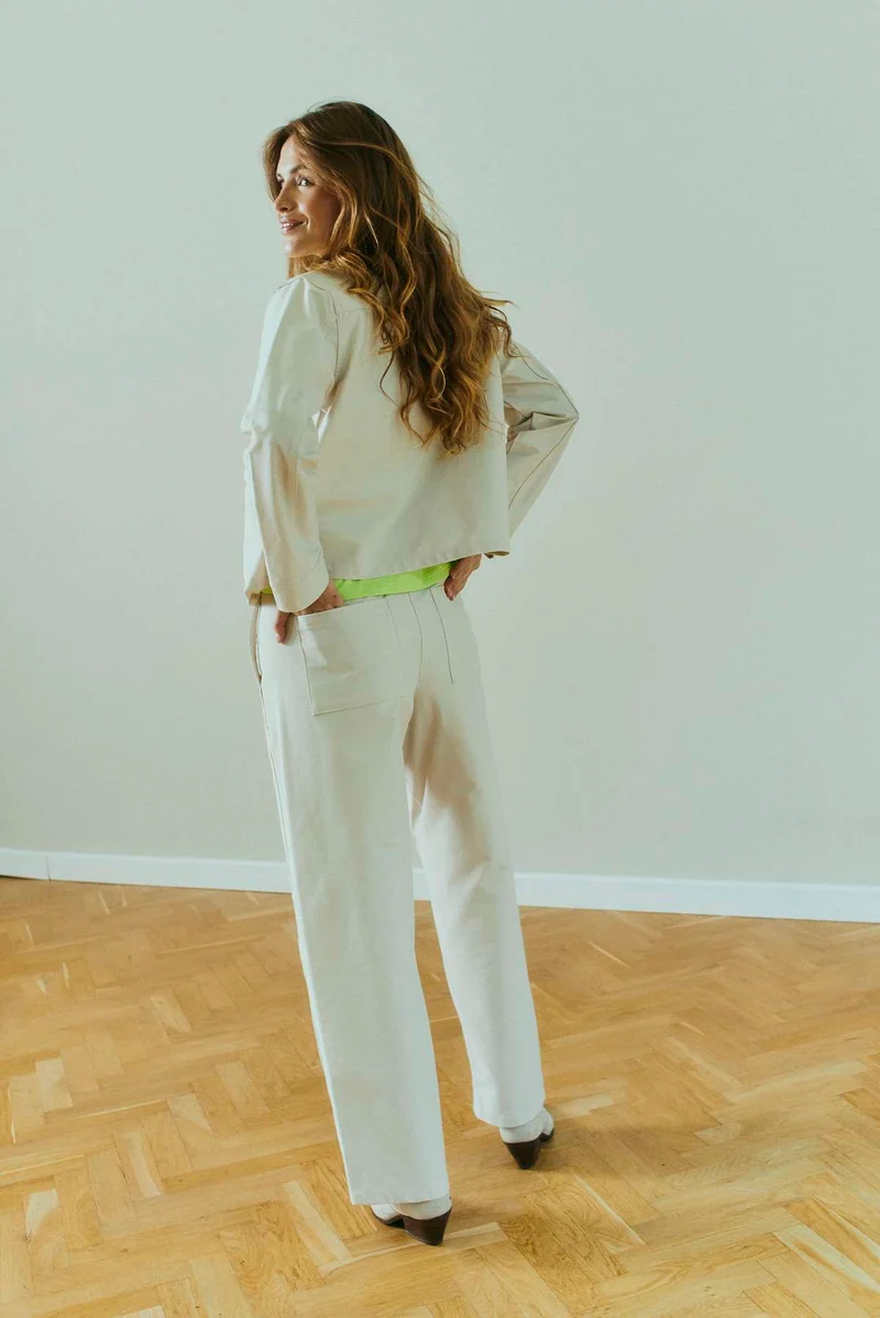 Zandra Jacket 207703 | Moonbeam | Jakke fra Freequent