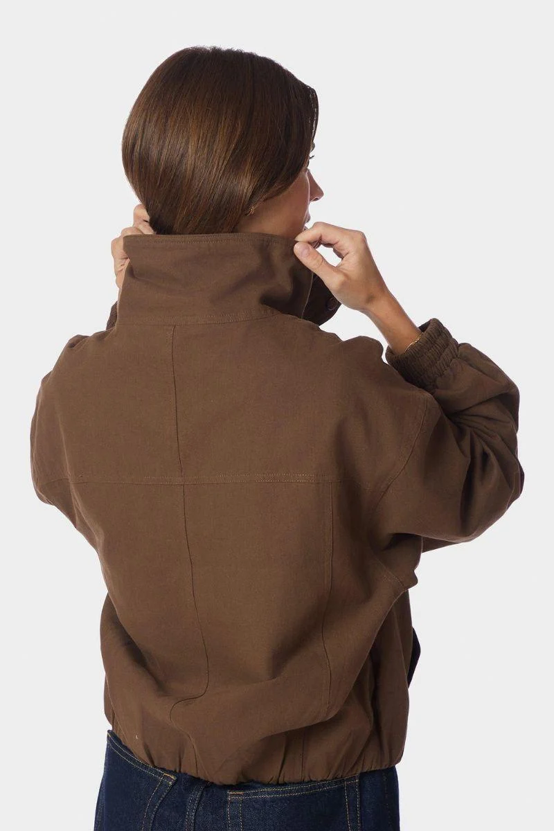 Selio Bomber Jacket | Brown | Jakke fra Neo Noir