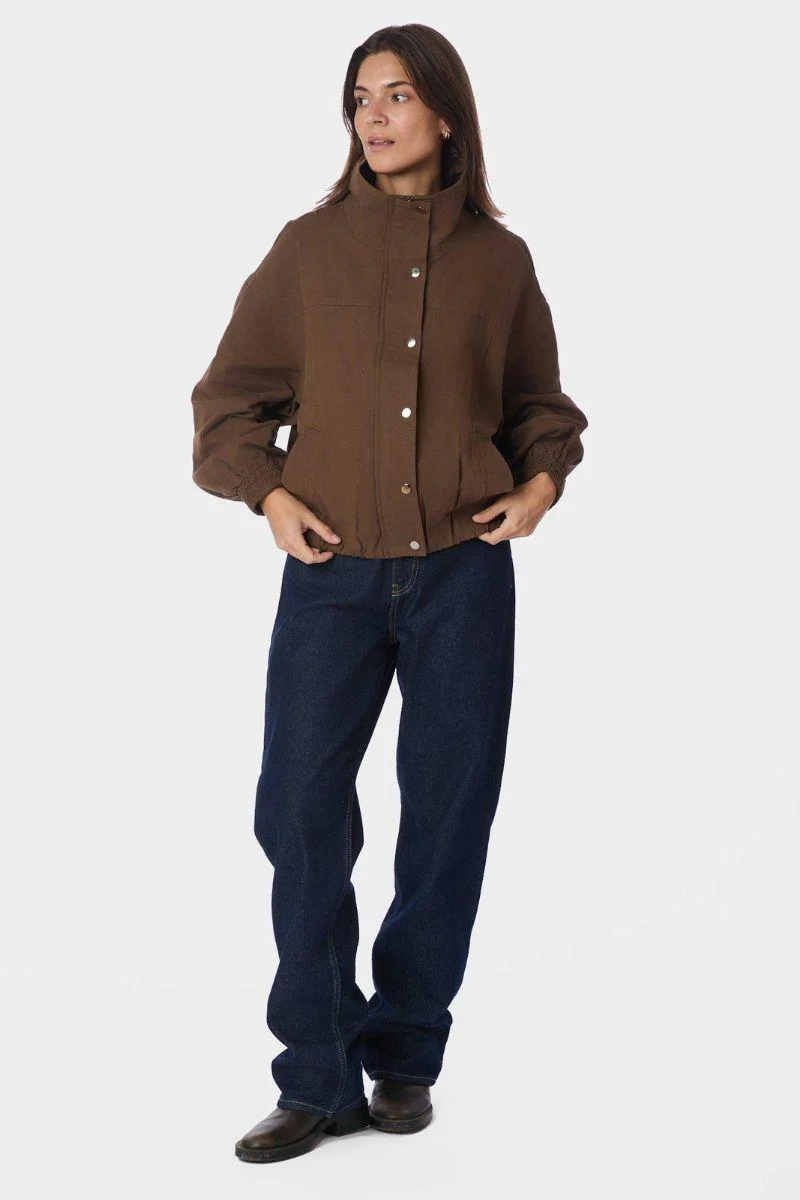 Selio Bomber Jacket | Brown | Jakke fra Neo Noir