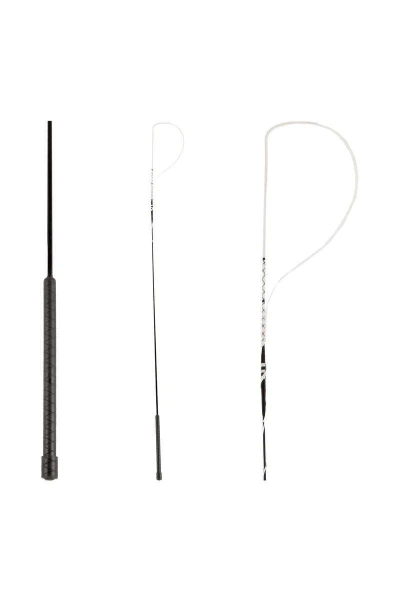Fahrpeitsche aus Fiberglas Black 140