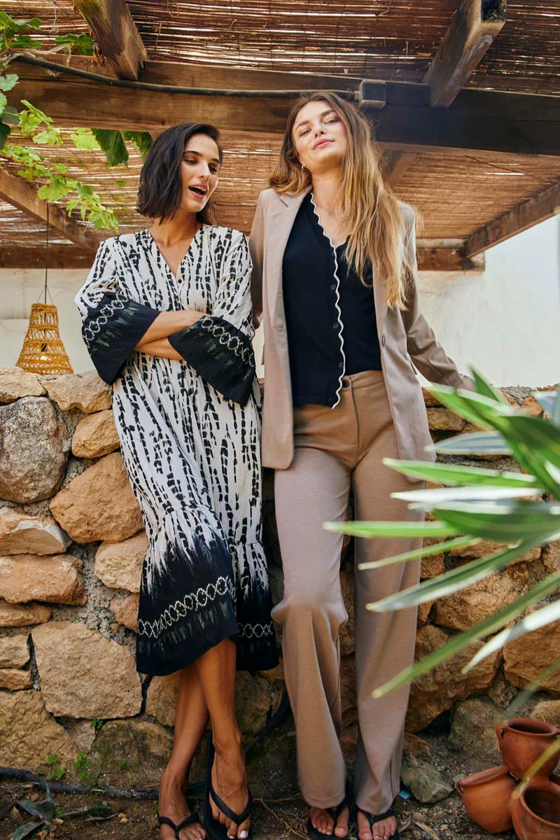 Nanni Ja Fashion Struc | Desert Taupe Melange | Jakke fra Freequent