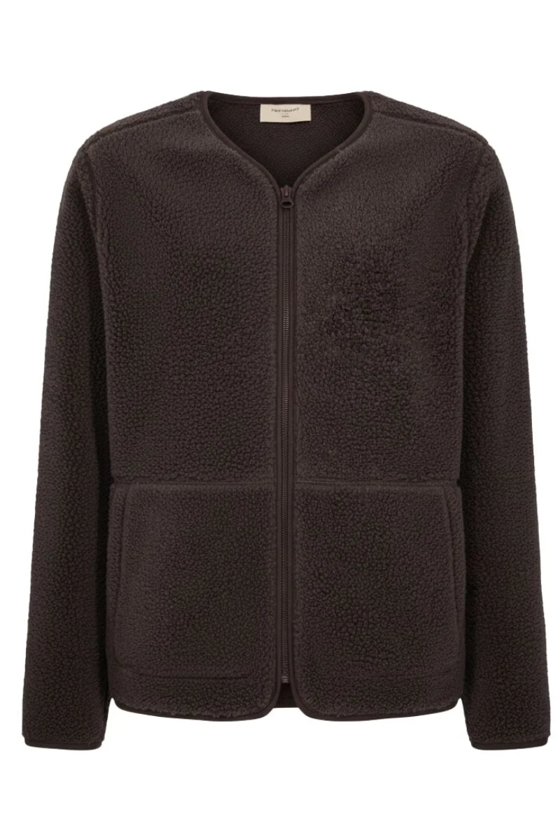 Teddy Jacket 207623 | Coffee Bean | Jakke fra Freequent