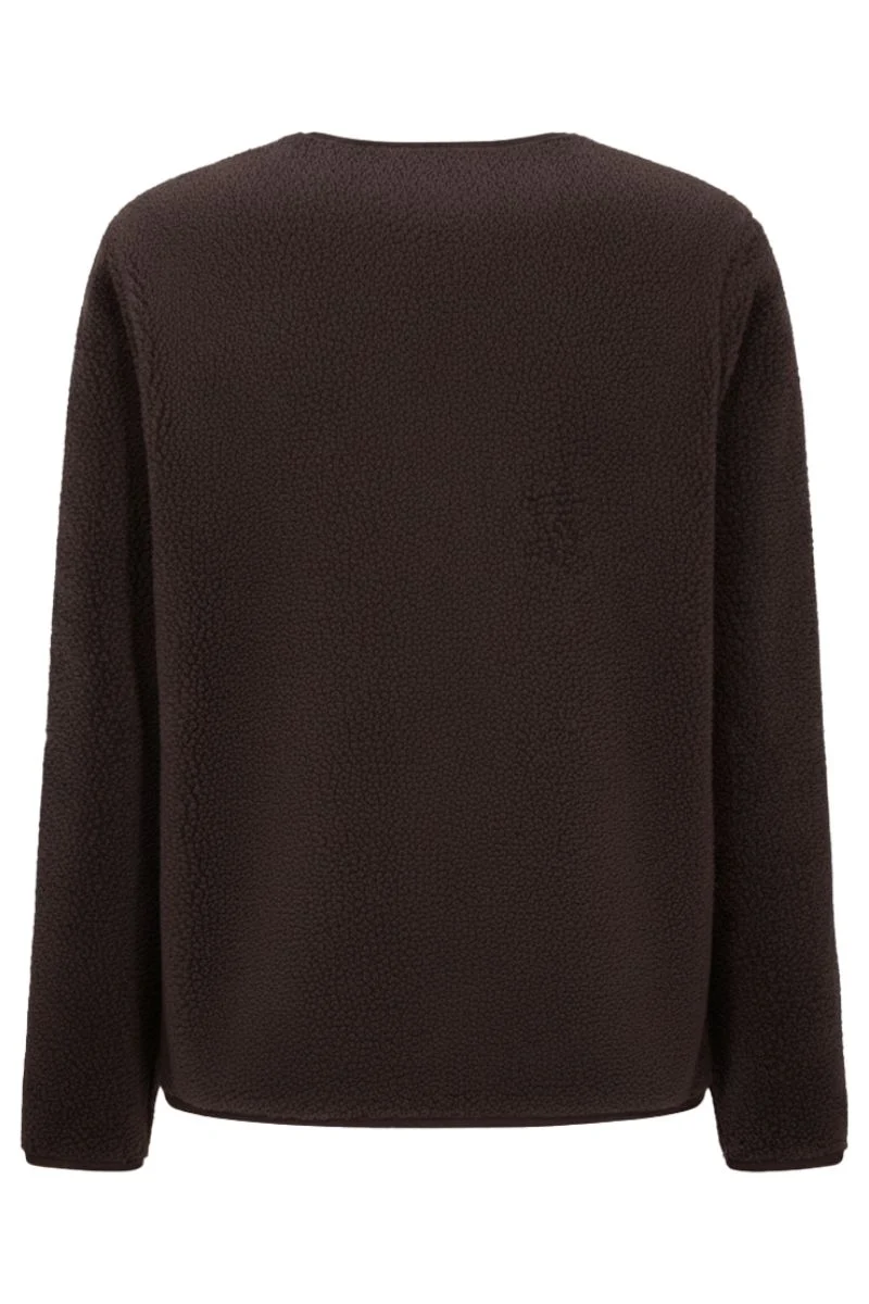 Teddy Jacket 207623 | Coffee Bean | Jakke fra Freequent